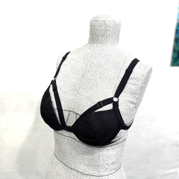 Other - Pretty, Sexy, and Practical Black Push-Up Bra - 34A